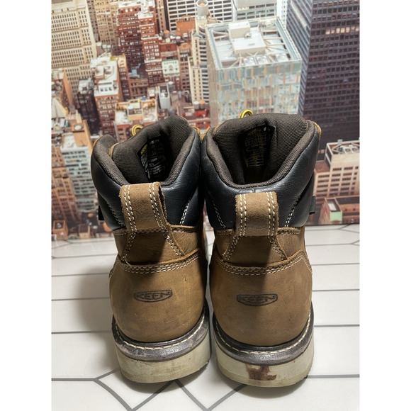 Keen Utility Boots Men 10.5 M Brown  No Steel Toe - Picture 6 of 13